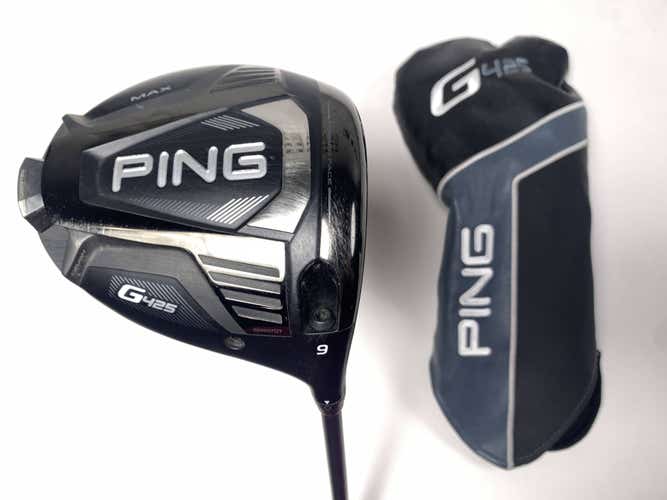 Ping G425 Max Driver 9* Alta CB 55g Regular Graphite Mens RH HC