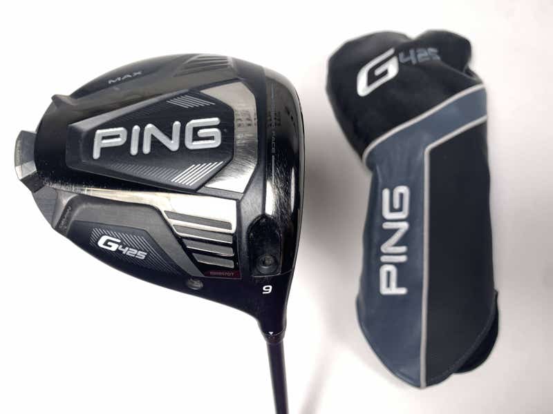 Ping G425 Max Driver 9* Alta CB 55g Regular Graphite Mens RH HC