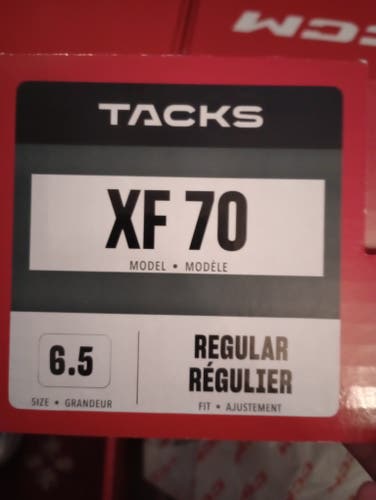 CCM Tacks XF 70 Hockey Skates Regular Width 6.5 (New)