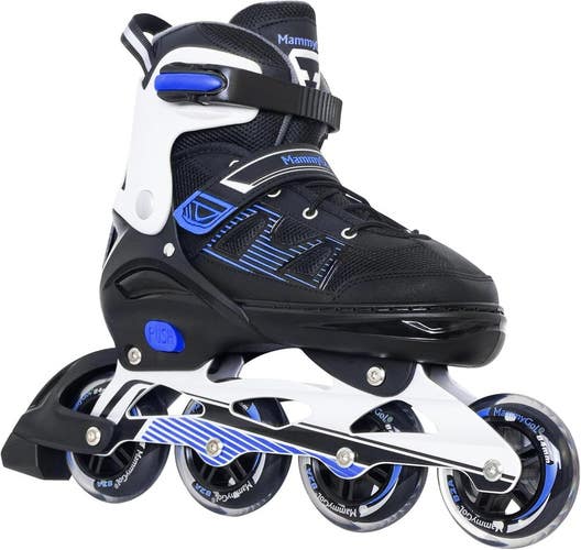 MammyGol Adult Inline Skates for Men Women, Blades Adjustable XXL Mens 9.5-12