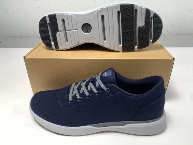 Peter Millar Glide Performance Wool Sneakers Navy Men's SZ 12.5 NEW