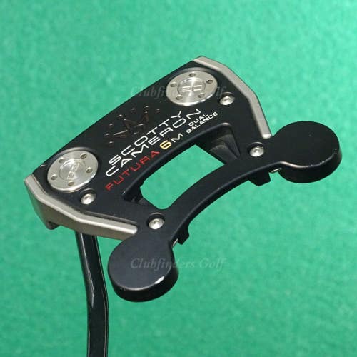 LH Scotty Cameron Futura 6M Dual Balance 38" Single-Bend Mallet Putter w/ HC