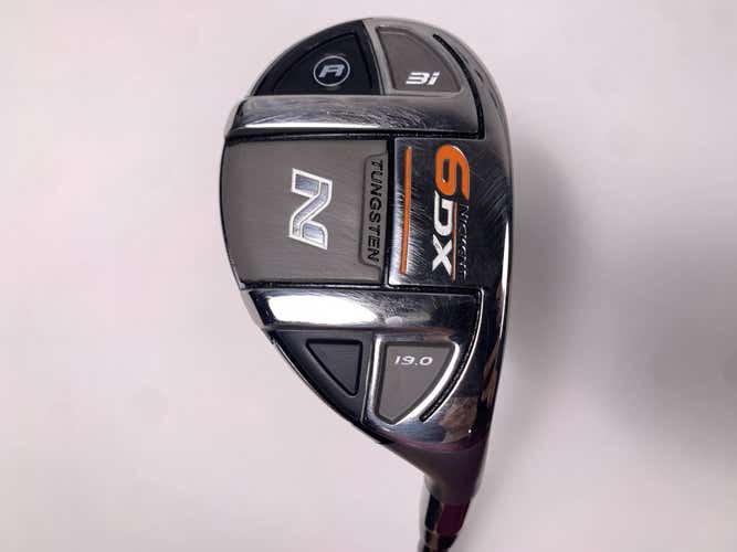 Nickent 6DX 3 Hybrid 19* Aldila VooDoo 85g Regular Graphite Mens RH