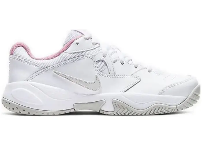 Size 8 - Nike Court Lite 2 White Photon Dust Pink Foam (Women's) AR8838-104