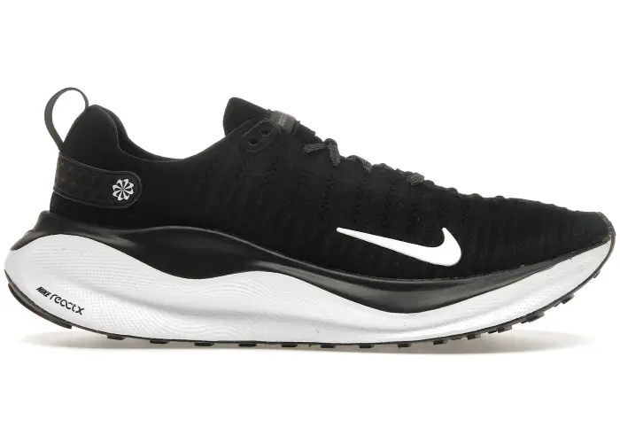 Size 9.5 - Nike ReactX Infinity Run 4 Black White DR2665-001