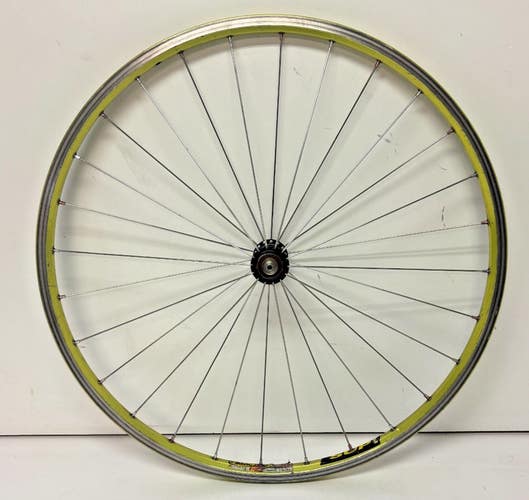 Mavic X517 28-Spoke Yellow Aluminum 26" QR Front Wheel Cannondale CODA Hub CLEAN