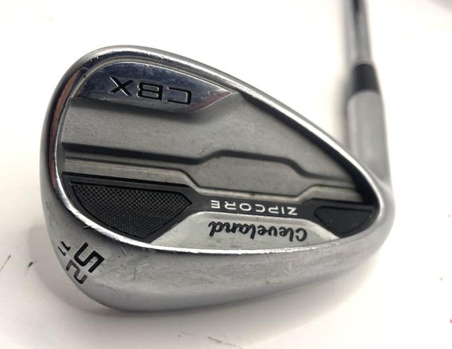 Left Handed Cleveland CBX Zipcore Gap Wedge 52*-11 DG Spinner 115 Steel Shaft