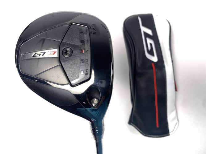Titleist GT3 3 Fairway Wood 15* HZRDUS 6.0 Gen 4 Dual Torsional 70g Stiff RH HC