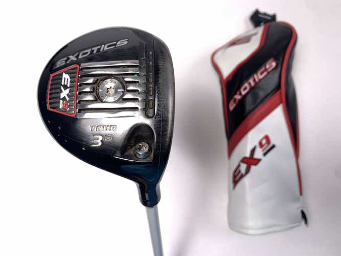 Tour Edge Exotics EX9 Tour 3 Fairway Wood 15* Rogue 110 MSi 3.4 60g Stiff RH HC