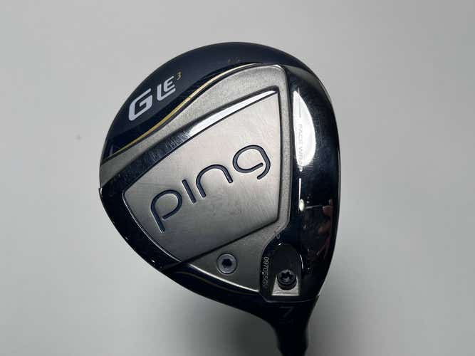 Ping G LE 3 7 Fairway Wood 24* ULT 250 Ladies Graphite Womens RH Undersize Grip