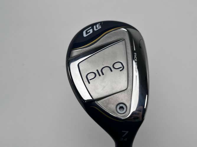 Ping G LE 3 7 Hybrid 34* ULT 250 Ladies Graphite Womens RH Undersize Grip