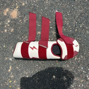 White Senior Shin Guards (New)