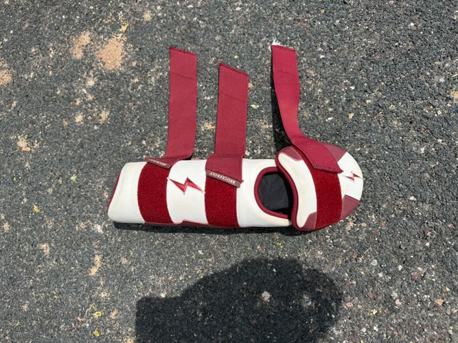 White Senior Shin Guards (New)
