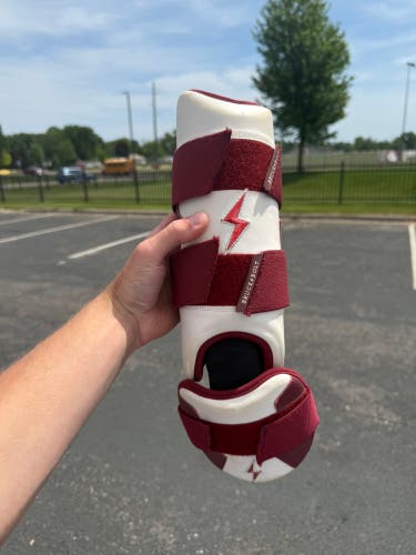 White Senior Shin Guards (New)