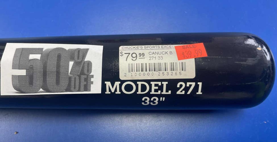 NEW! CANUCK BAT CO. 271 33" RARE!