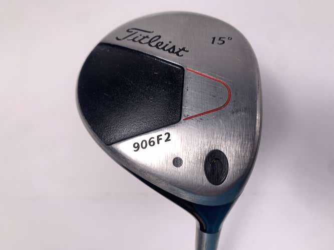 Titleist PT 906F2 3 Fairway Wood 15* Aldila NV Green 75g Stiff Graphite Mens RH