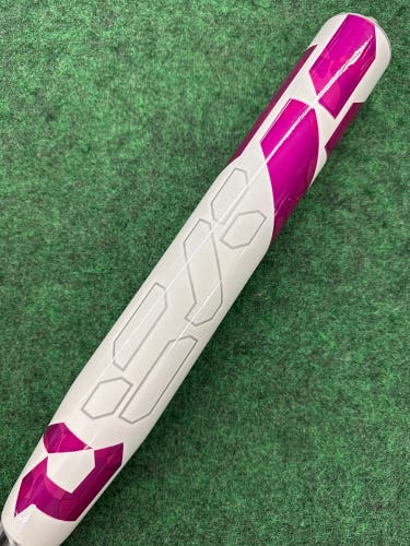 White 2023 DeMarini CF Hope Composite Bat (-10) Composite 22 oz 32" (Used)