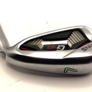 Ping G410 Black Dot 7 Iron Project X LZ 6.0 Stiff Steel Shaft *NICE*