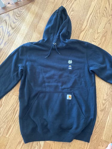 Carhart Notre Dame Blue Adult Unisex Medium Sweatshirt (Used)