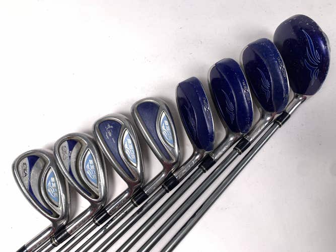 Adams Idea A3 OS Club Set 5W 4h-6h-7-PW+GW Ladies Graphite Womens RH NO 9