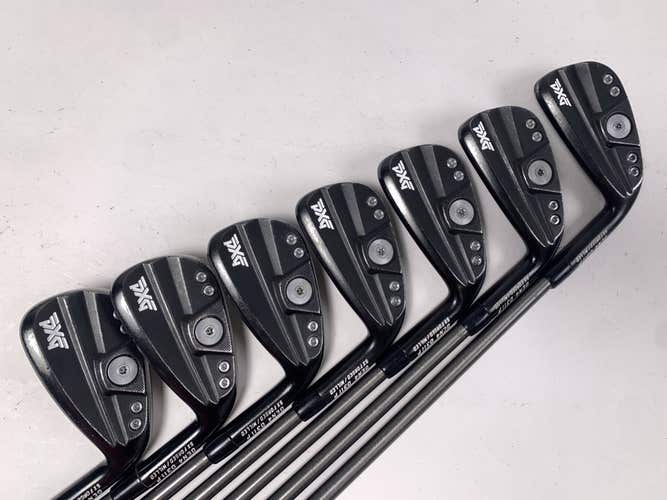 PXG 0311 P GEN4 Xtreme Dark Iron Set 4-PW AeroTech SteelFiber i95 Stiff RH