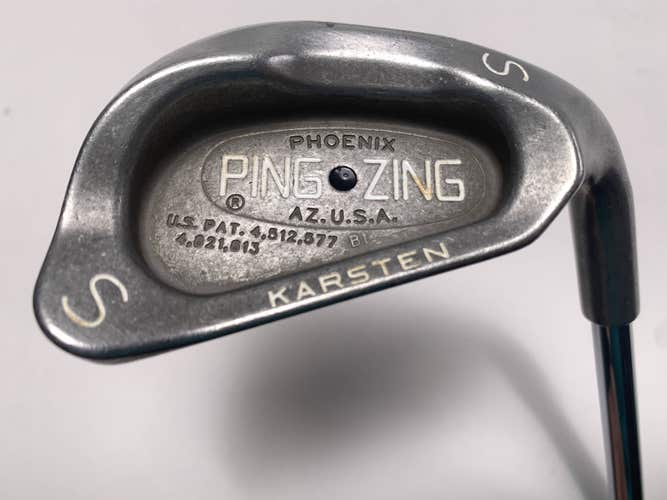 Ping Zing Sand Wedge SW Black Dot Karsten JZ Stiff Steel Mens RH