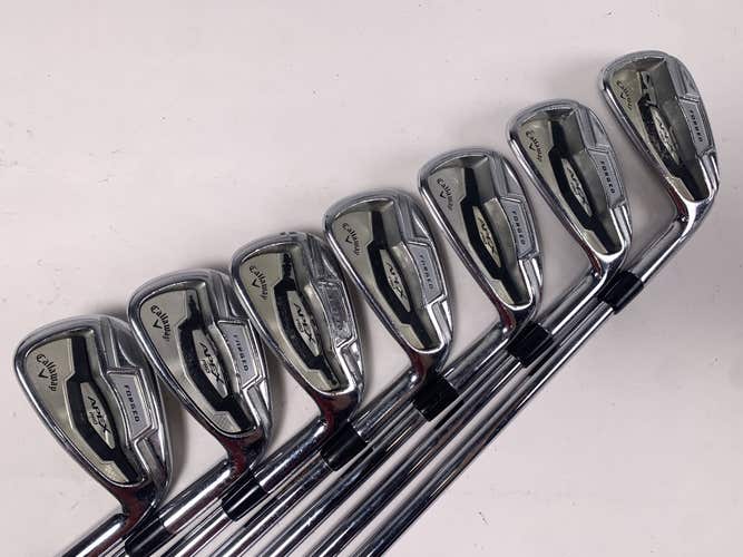 Callaway Apex Pro 16 Iron Set 4-PW Dynamic Gold Tour Issue X100 Extra Stiff RH
