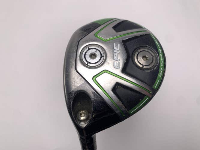 LEFTY Callaway GBB Epic Sub Zero 3 Fairway Wood 15* Aldila Rogue Max 75 Stiff LH