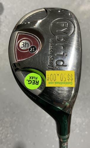 Wilson Staff 21 #3 Fybrid 39.5" UST PROFORCE V2 Regular Flex Graphite USED
