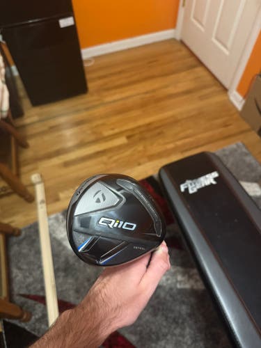 Women's 2024 TaylorMade Qi10 Right Handed Fairway Wood Regular Flex 3 Wood (Used) shaft cut 1 inch