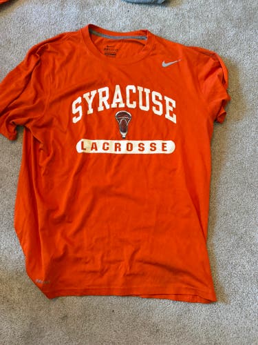 Syracuse lacrosse team issued shirts lot 5 shirts