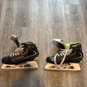 2021 Bauer GSX Hockey Goalie Skates Regular Width Size 5.5 (Used)