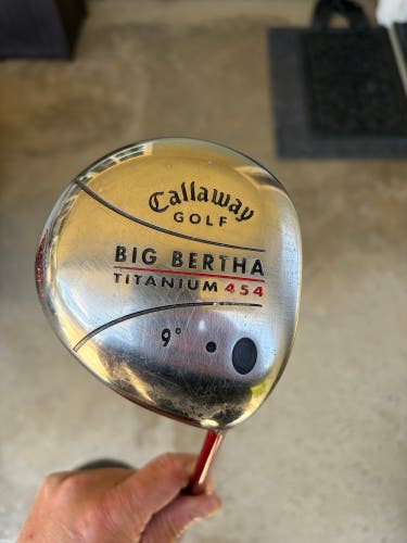 Men's Callaway Big Bertha Right Handed Driver Regular Flex 9 Loft Graphite Shaft