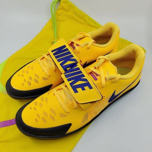 Yellow Unisex Size M 7.5 (W 8.5) Nike Zoom SD 2 Track and Field Throwing Shoes FZ9665-800
NEW