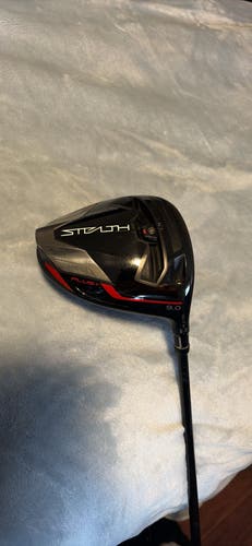 Men's 2022 TaylorMade Stealth Plus Right Handed Driver Stiff Flex 9 Loft Graphite Shaft (Used)
