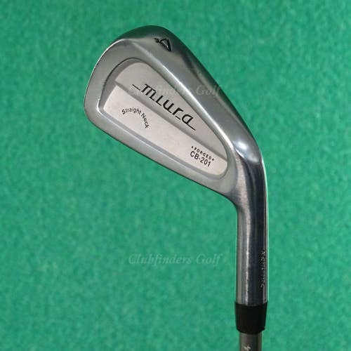 Miura CB-201 Straight Neck Forged Single 4 Iron ACCRA 90i Graphite Stiff