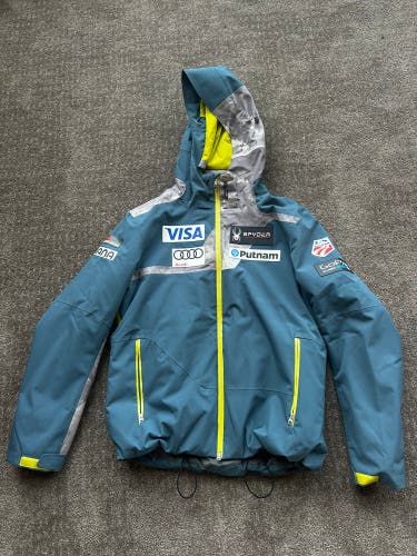 Blue Men's Large Spyder Jacket (Used)