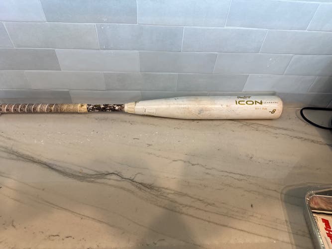 2024 Rawlings Icon Composite USSSA Certified Bat (-8) 24 oz 32" (Used)