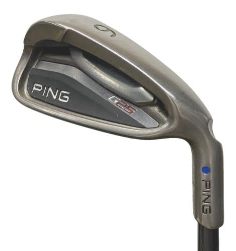 Ping G25 6 Iron Blue Dot RH TFC 80 Lite Senior Graphite 37" New Jumbo Wrap Grip