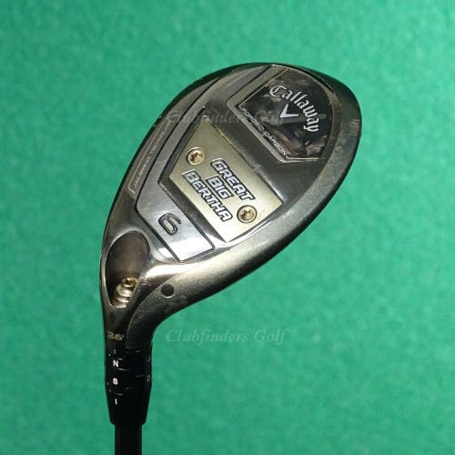 LH Callaway 2023 Great Big Bertha 26 6 Hybrid HZRDUS Smoke RDX 5.5 Regular
