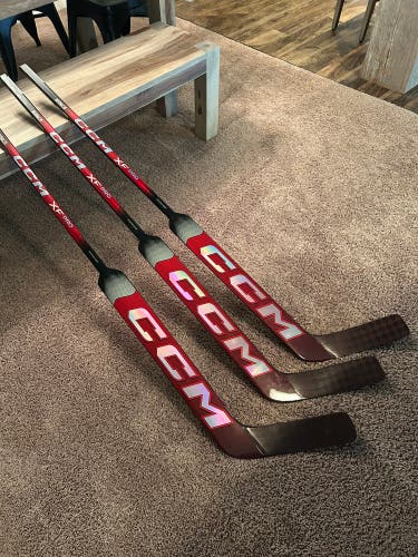 Senior CCM XF Pro Regular Goalie Stick 26" Paddle Pro Stock (New)