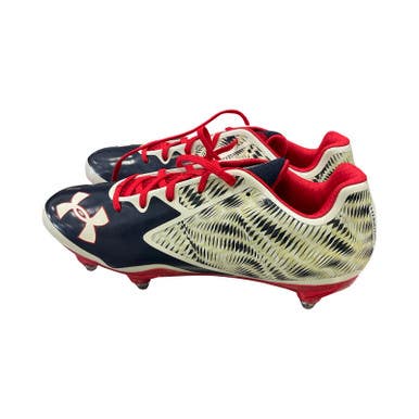 Under Armour Adult FB Cleats Navy Blue Senior 12 11859-S000031145