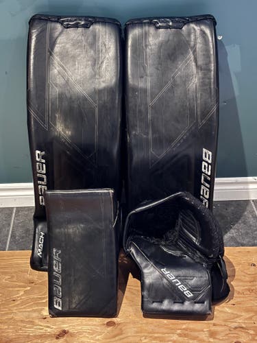 34" Bauer Mach Regular Goalie Full Set (Used)