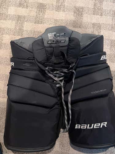 Intermediate Large Bauer Elite Hockey Goalie Pants (Used)