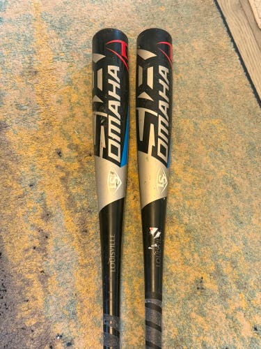 Louisville Slugger Omaha 518 -3 BBCOR 30in Baseball Bats 30/27 Bundle