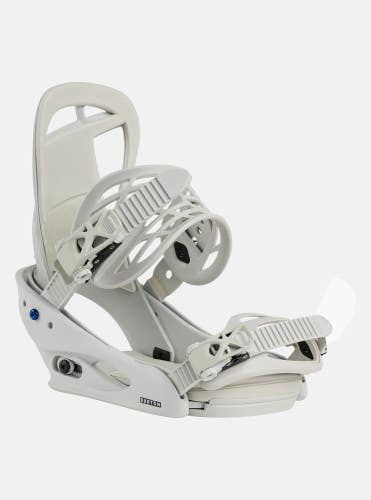 Burton Citizen Womens Snowboard Bindings-Gray-New-SZ Med-Fits US Wmns Boots 6-8