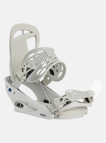 Burton Citizen Womens Snowboard Bindings-Gray-New-SZ Med-Fits US