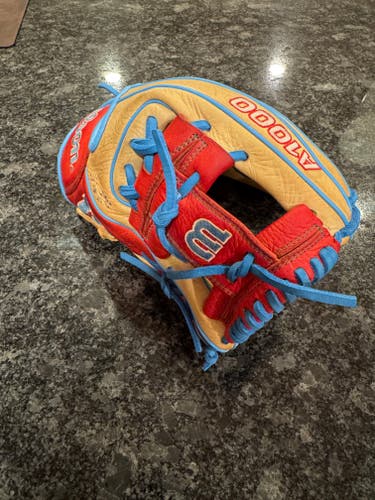 Infield RH Wilson A1000 1786 RARE color way Baseball Glove 11.5" (Used)