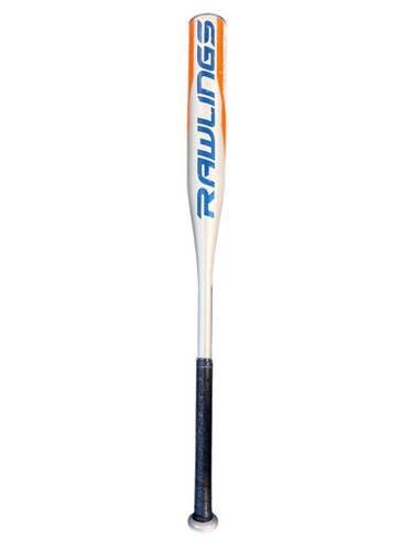 Used Rawlings FPZS13 BB/SB Fastpitch Bat Orange And Grey 28" 11835-S000208591