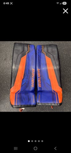 Small 2025 Bauer Supreme Shadow Goalie Leg Pads (Used)